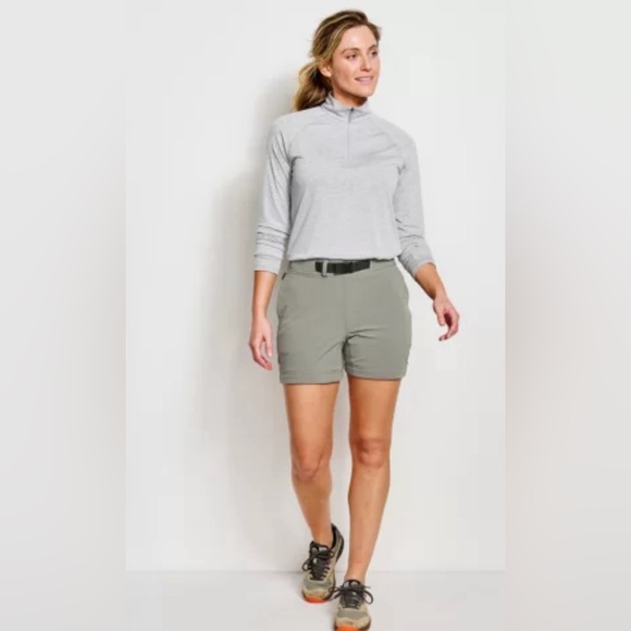 Orvis Wonder Ripstop Trail Zip-Off Pants | size 14 | color sagebrush - Picture 11 of 11